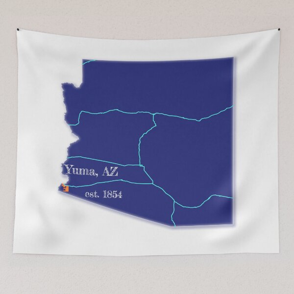 Item preview, Yuma, AZ [Blue] designed and sold by PhilbonianDezin.