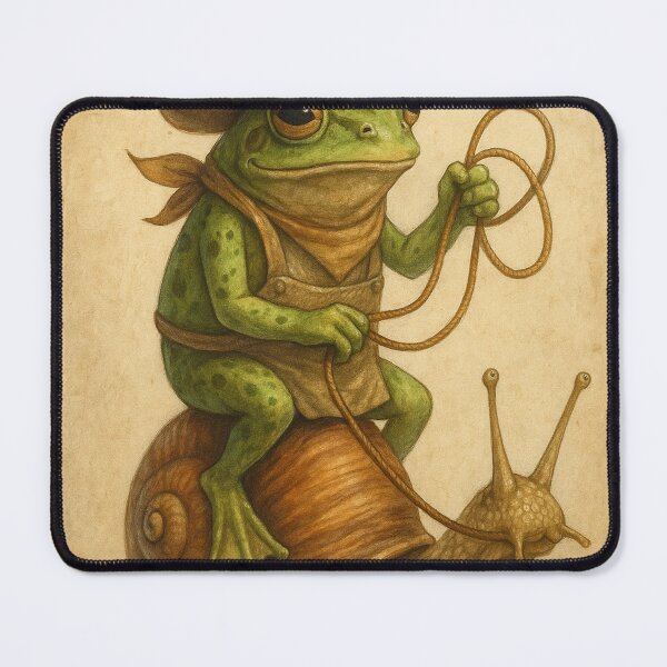 Item preview, Cowboy Frog Riding a Snail designed and sold by Lolili69.