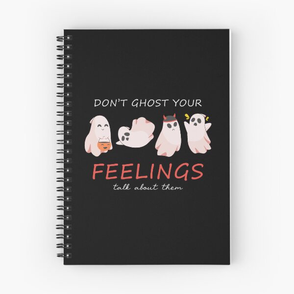 Item preview, Don't ghost your feelings, talk about them designed and sold by MartCrafted.