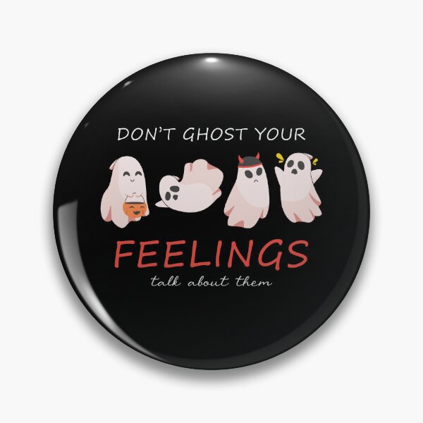 Item preview, Don't ghost your feelings, talk about them designed and sold by MartCrafted.