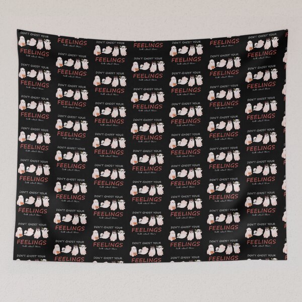 Item preview, Don't ghost your feelings, talk about them designed and sold by MartCrafted.