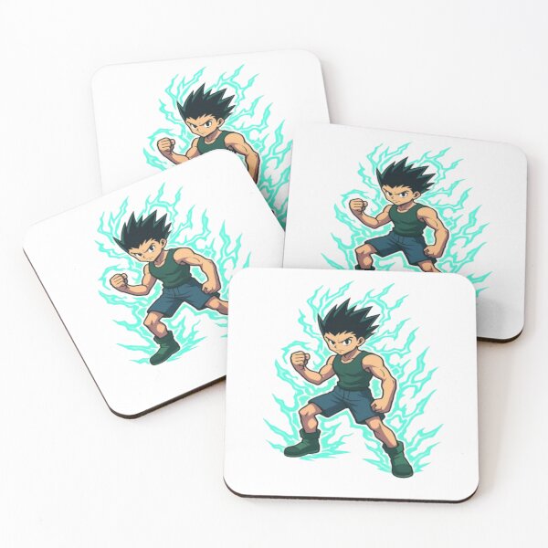 Item preview, Anime-Inspired Original Character – Shonen Style Aura Illustration designed and sold by EcoBoutiqu  ⭐⭐⭐⭐⭐.