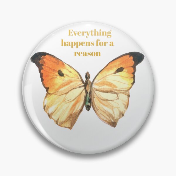 Item preview, Everything happens for a reason designed and sold by SoulAndSun.