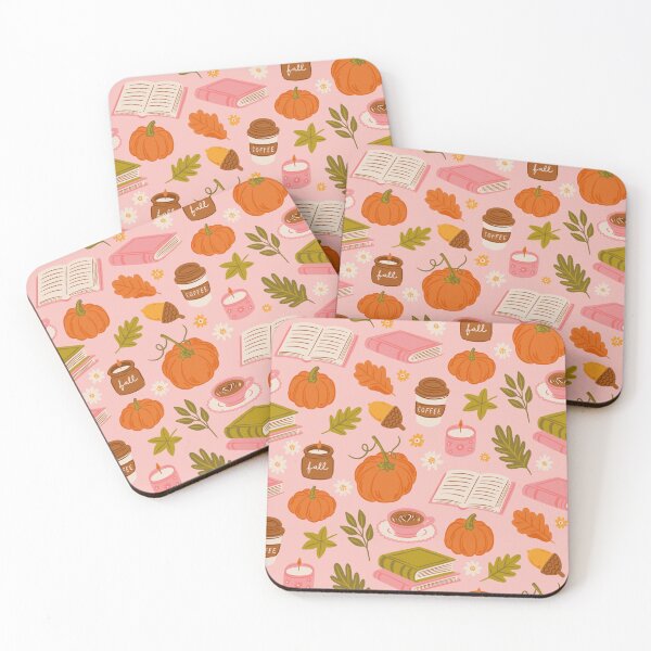 Item preview, Autumn books and coffee designed and sold by DafneDStudio.