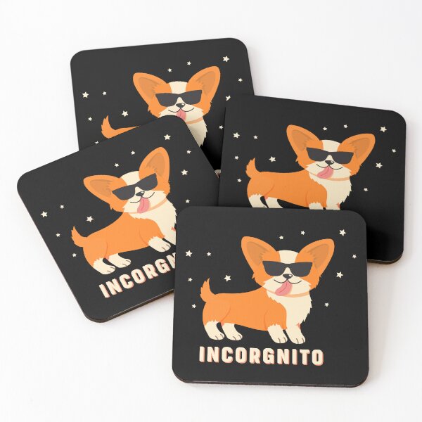 Item preview, Incorgnito - Funny Welsh Corgi Owner Dog Lover designed and sold by Faissal Thomass.