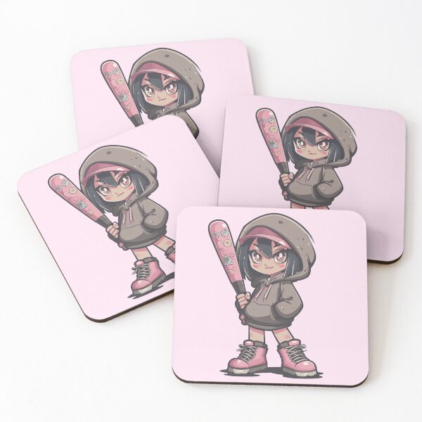Item preview, Short Girl Energy – Hoodie and Bat designed and sold by I AM BRO.
