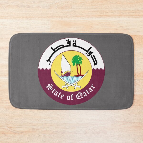 Item preview, national emblem seal of Qatar designed and sold by ak7sailor.