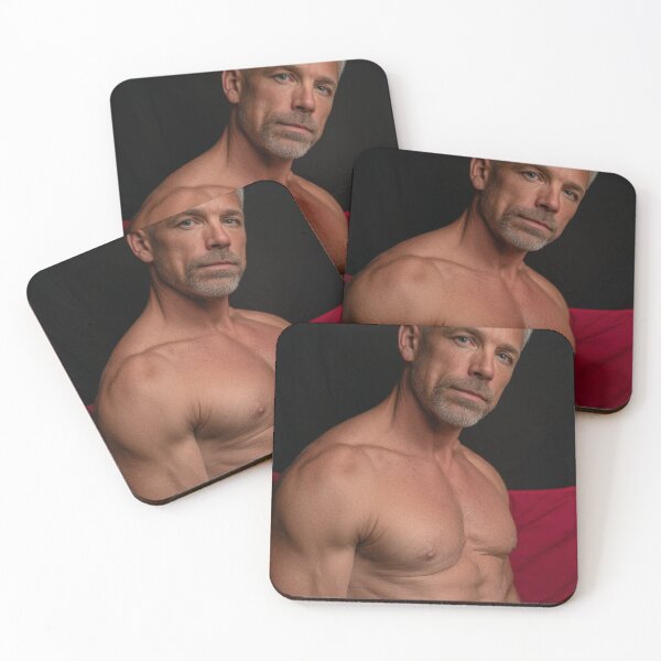 Item preview, Sexy Muscular German Man Portrait #10 designed and sold by Atlas Kai.