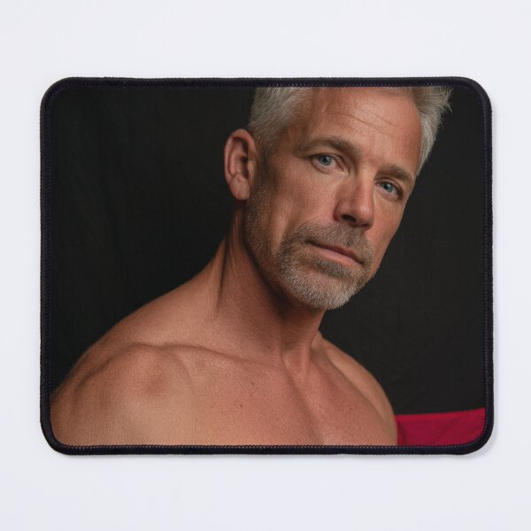 Item preview, Sexy Muscular German Man Portrait #10 designed and sold by Atlas Kai.