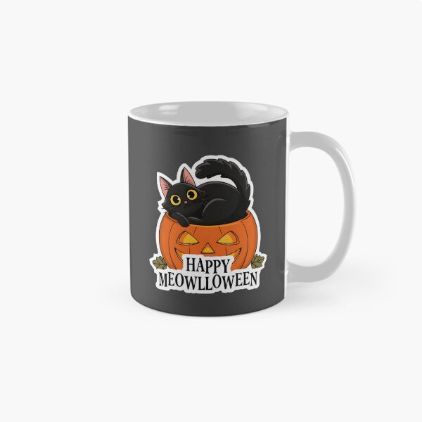 Item preview, Happy Meowlloween designed and sold by BaffledSnout.