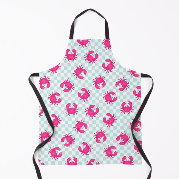 Item preview, Crabs and Checkered pink and light blue designed and sold by DafneDStudio.