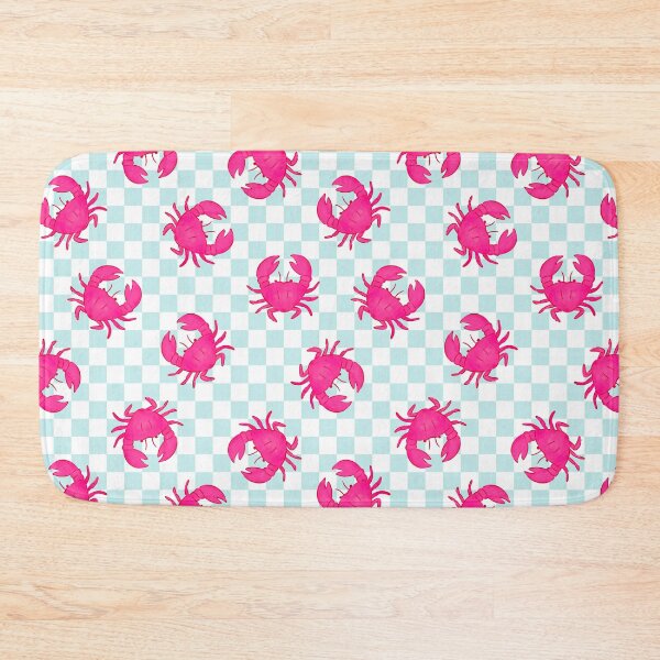 Item preview, Crabs and Checkered pink and light blue designed and sold by DafneDStudio.
