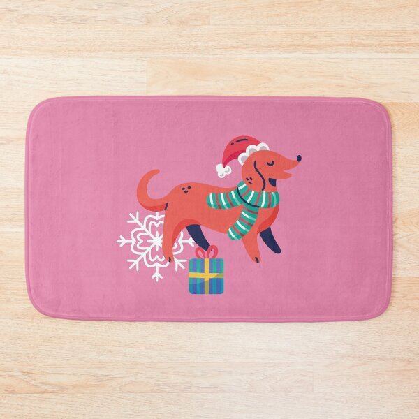 Item preview, ugly christmas dog santa xmas snowflake designed and sold by Gossip Rag.
