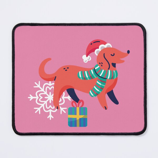 Item preview, ugly christmas dog santa xmas snowflake designed and sold by Gossip Rag.