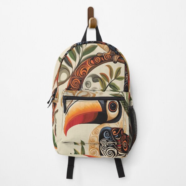Item preview, Detailed Graphic Design of a Majestic Bird with a Vibrant Floral Pattern. designed and sold by HEMRO.