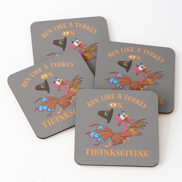 Item preview, Run Like a Turkey on Thanksgiving-Funny Holiday Vibes. designed and sold by Goska71.