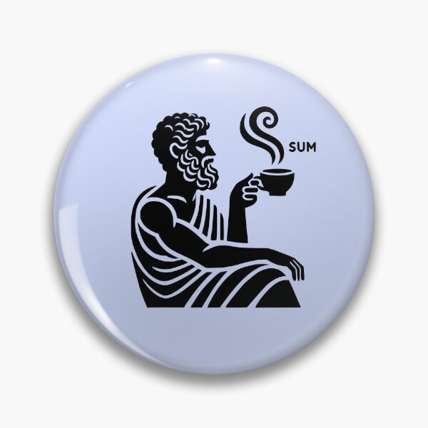 Item preview, Coffeeto, Ergo Sum – Philosopher’s Brew designed and sold by coffee-life-designs.