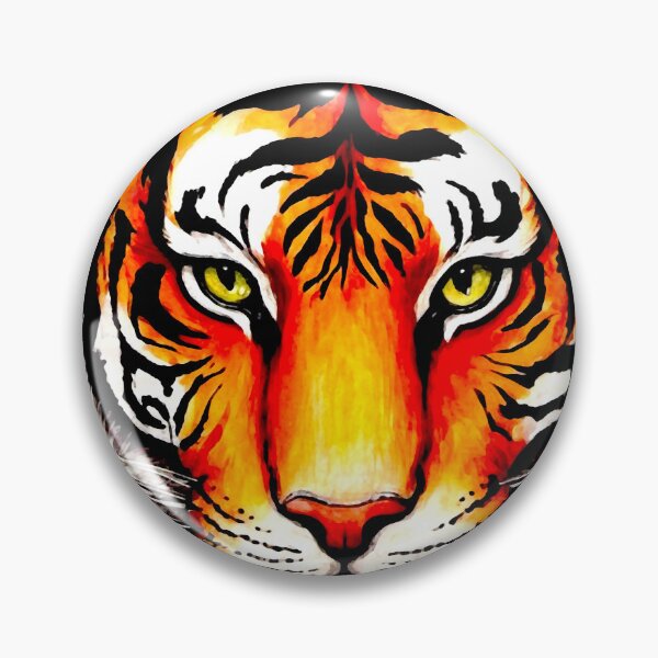 Item preview, Flaming Tiger designed and sold by ViaARTfactory.
