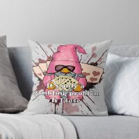 Gnome Gambling Pillow