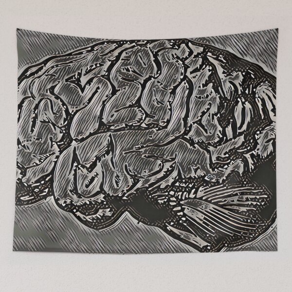 Item preview, Dark and black brain designed and sold by AndroidZ.