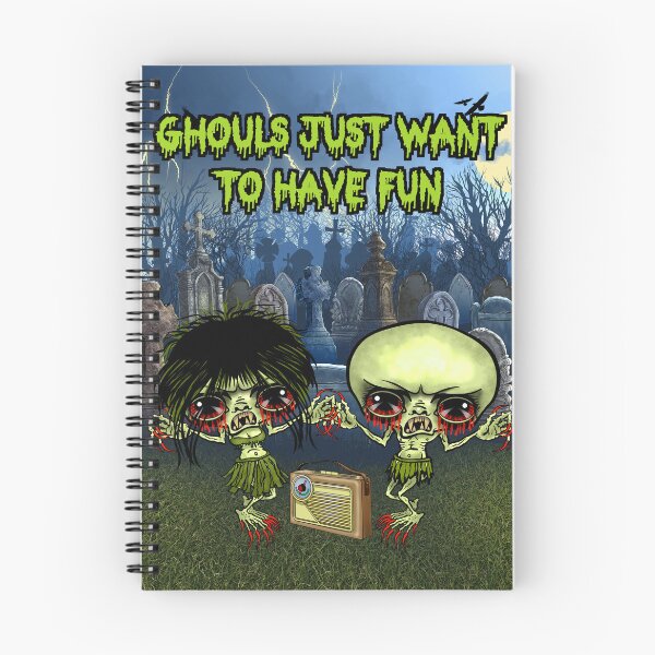 Item preview, Los ghouls solo quieren divertirse designed and sold by 3-Beans-Art.