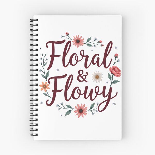 Item preview, Floral and Flowy Feminine Typography designed and sold by ZionzRoyalty.
