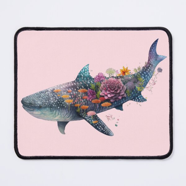 Item preview,  Whale Shark | Floral Whale Shark designed and sold by PawsandPages.