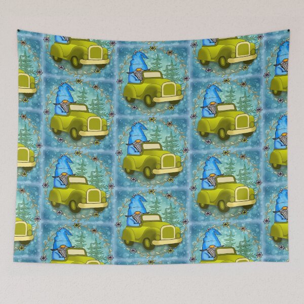 Item preview, Gnome Driving Car designed and sold by artmuvz.