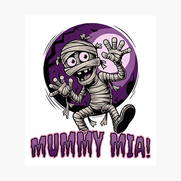 Item preview, Mummy Mia! designed and sold by BaffledSnout.