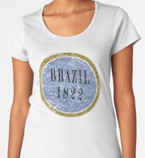 Vintage Brazil Independence day T-shirt Women's Premium T-Shirt