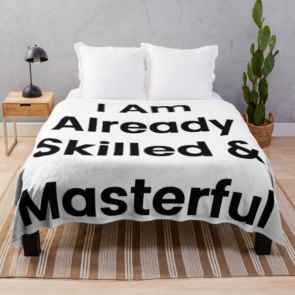 Item preview, I Am Already Skilled & Masterful designed and sold by The Winning Formula™ Prints.