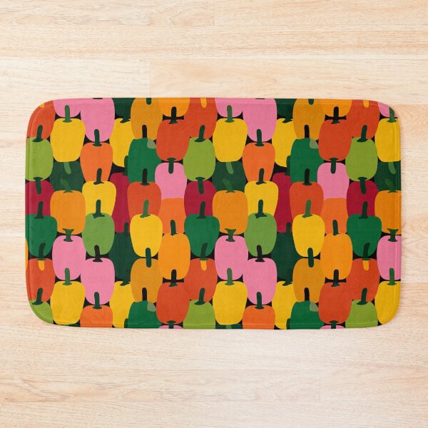 Item preview, Colorful Pop Art Bell Pepper Pattern designed and sold by Prismatect.