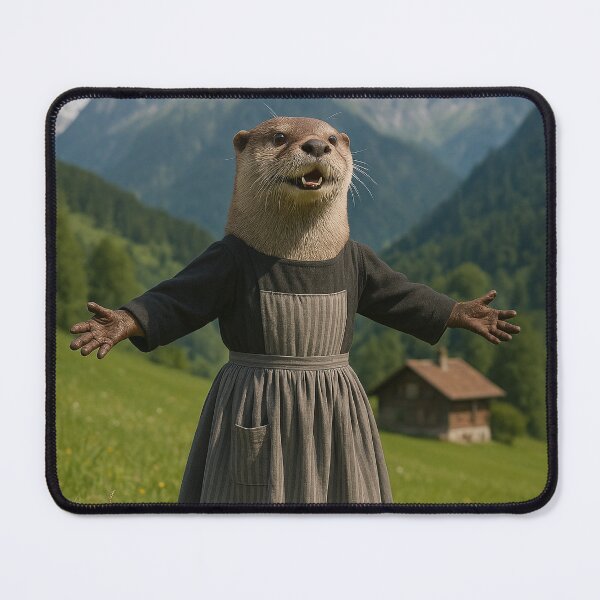 Item preview, Alpine Otter Sings an Uplifting Tune designed and sold by Tridentulus.
