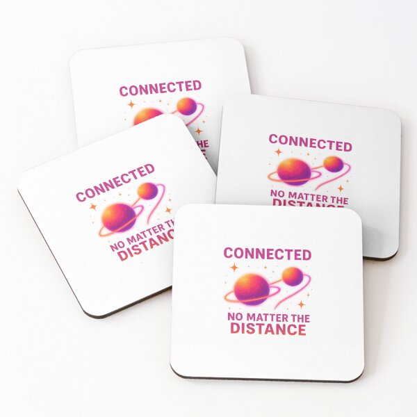 Item preview, Connected No Matter The Distance – Cosmic Love Planets designed and sold by NamPhan1710.