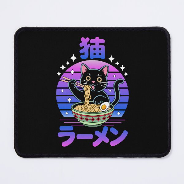Item preview, Anime Cat japanese Ramen designed and sold by MaveArts.
