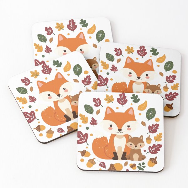Item preview, Woodland Autumn Animal Adventures" designed and sold by Treestumpc.