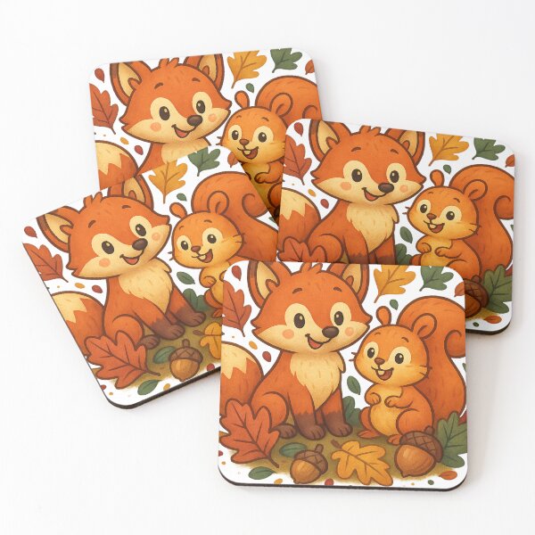 Item preview,  Woodland Autumn Animal Adventures" designed and sold by Treestumpc.