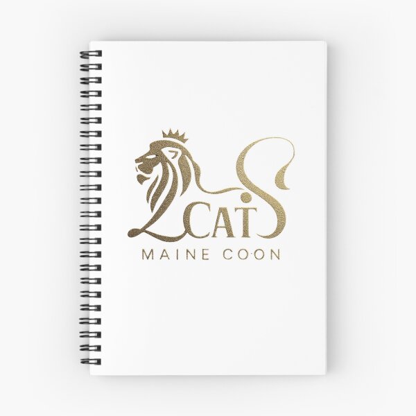 Item preview, Royal Maine Coon Logo – Elegant Cat Design designed and sold by Honey & Sarcasm .