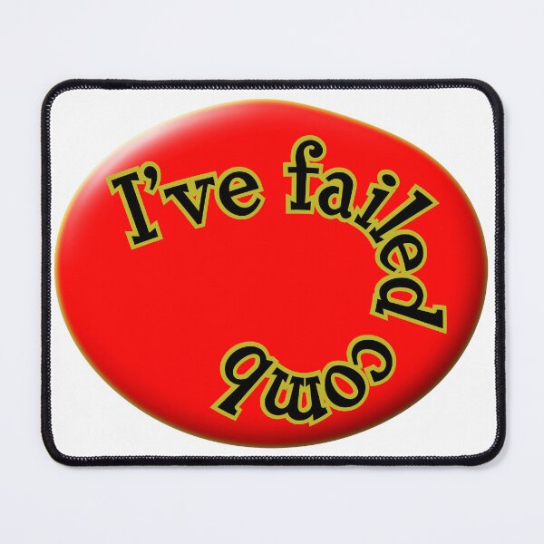 Item preview, I've failed comb red designed and sold by mntimg.