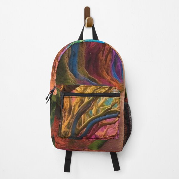 Item preview, Surreal Forest Road Artwork with Dreamlike Colors Inspired by Salvador Dali designed and sold by BestDetailer.