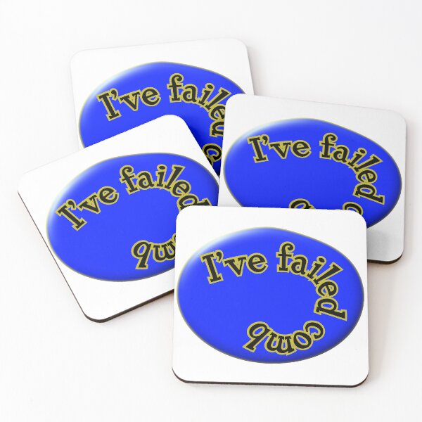 Item preview, I've failed comb blue designed and sold by mntimg.