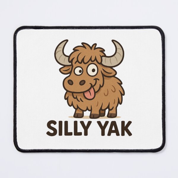 Item preview, Silly Yak (Coeliac/Celiac) designed and sold by Okayish Things.