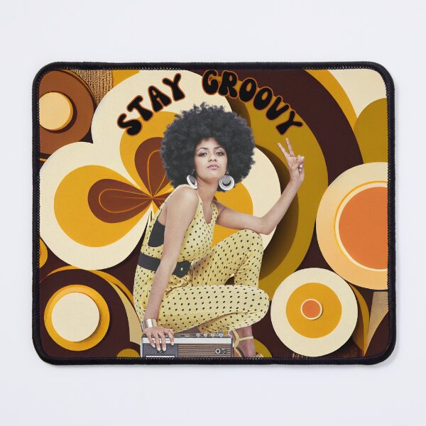 Item preview, Stay Groovy Retro Soul Art designed and sold by TzanzazTeez.