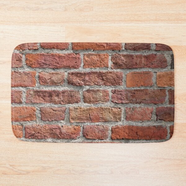 Item preview, Vintage Red Brick Wall Texture Urban Industrial Background Rustic Retro Design designed and sold by BestDetailer.