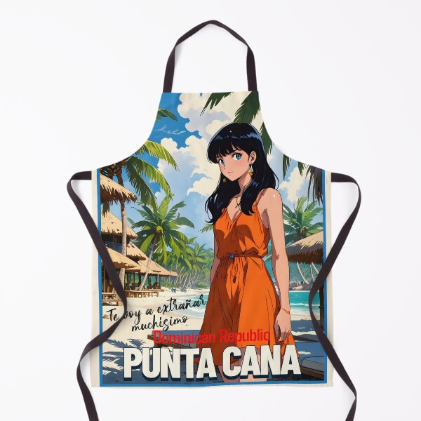 Item preview, Romantic Anime Girl in Punta Cana Shoujo Manga Style Love Phrase designed and sold by Kawaii-Sky.