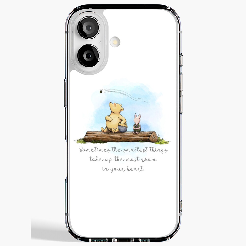 Classic Pooh & Piglet with a sweet sentiment Sticker