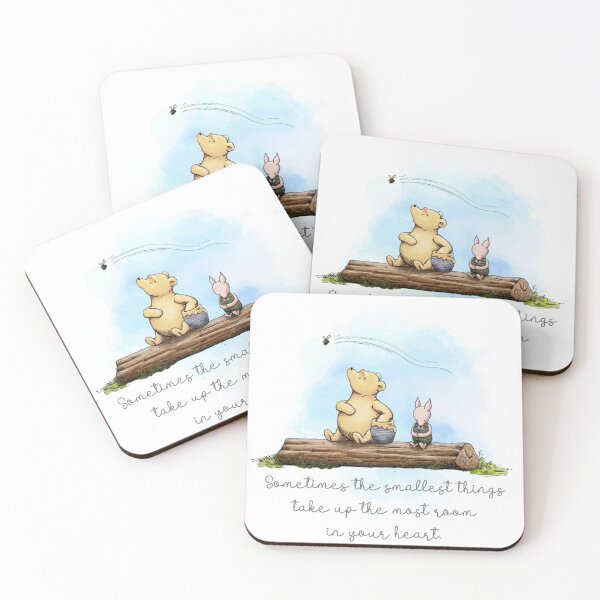 Item preview, Classic Pooh & Piglet with a sweet sentiment designed and sold by butterflykissss.