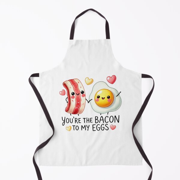 Item preview, You're the Bacon to my Eggs funny food pun designed and sold by butterflykissss.