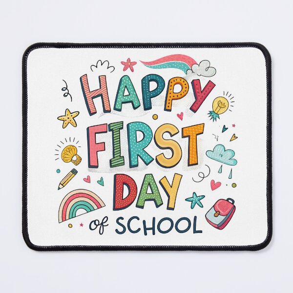Item preview, happy first day of school designed and sold by GogoGrove.