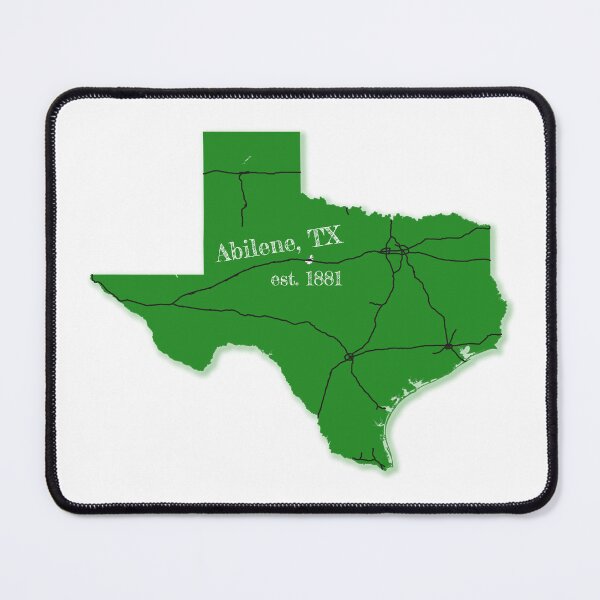Item preview, Abilene, TX [Green] designed and sold by PhilbonianDezin.